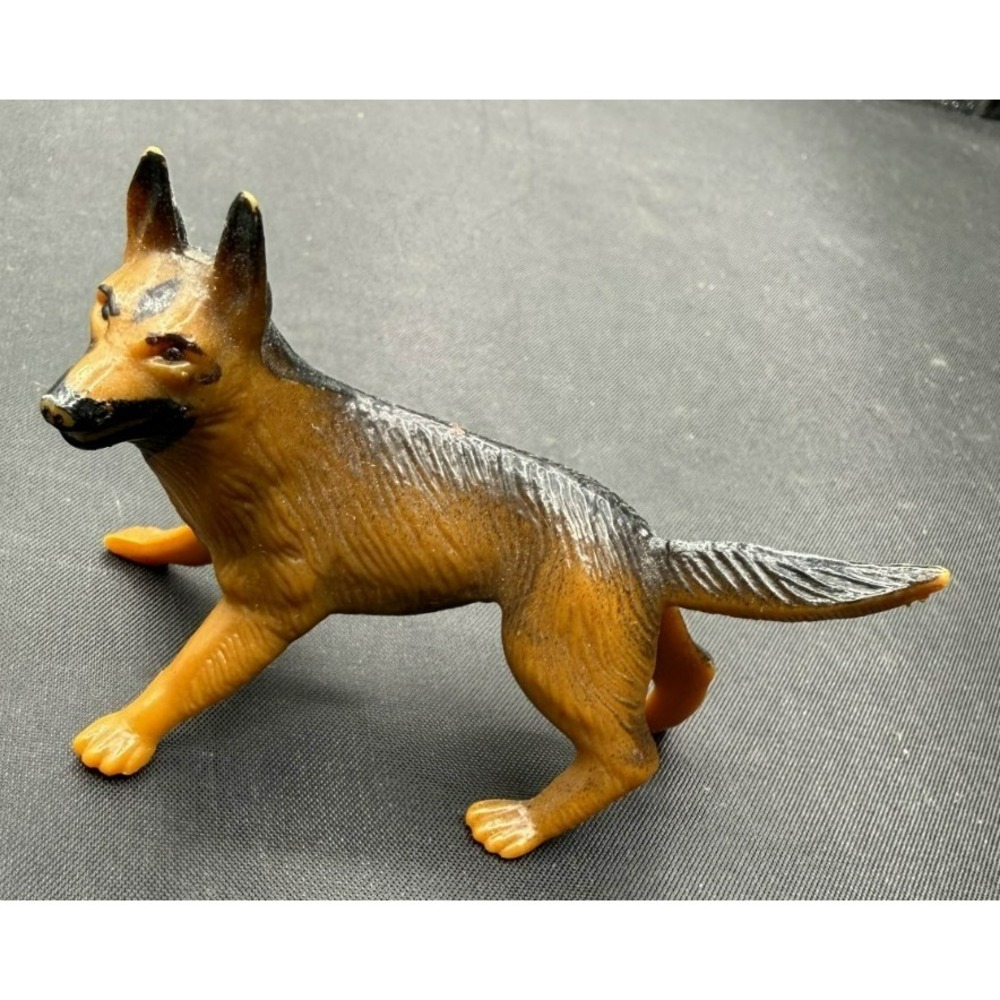 Vintage Schleich German Shepherd Male‎ Dog Animal Toy PVC Figure Retired 2003